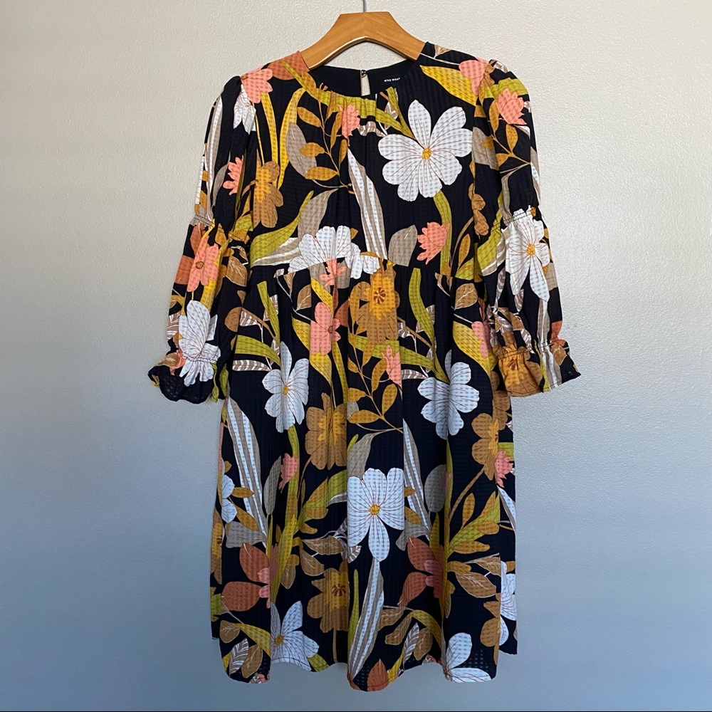 Who What Wear Mod inspired floral dress